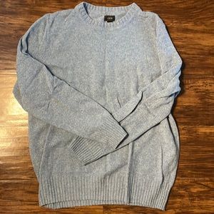 Light blue J Crew men’s sweater